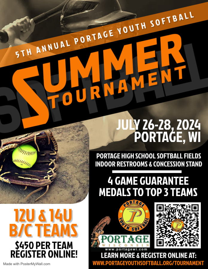 5th Annual Portage Youth Softball Summer Tournament - Register Now!
